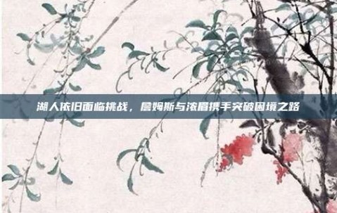 湖人依旧面临挑战，詹姆斯与浓眉携手突破困境之路