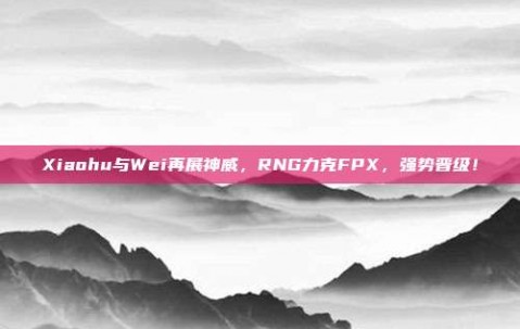 Xiaohu与Wei再展神威，RNG力克FPX，强势晋级！