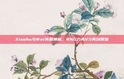 Xiaohu与Wei再展神威，RNG力克V5再创辉煌