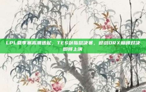 LPL夏季赛高潮迭起，TES剑指总决赛，迎战DRX巅峰对决即将上演