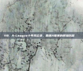 118. A-League十年风云录，回顾A联赛的辉煌历程📖