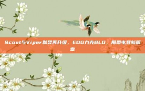 Scout与Viper默契再升级，EDG力克BLG，展现电竞新篇章