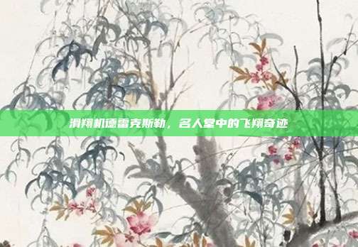 滑翔机德雷克斯勒，名人堂中的飞翔奇迹