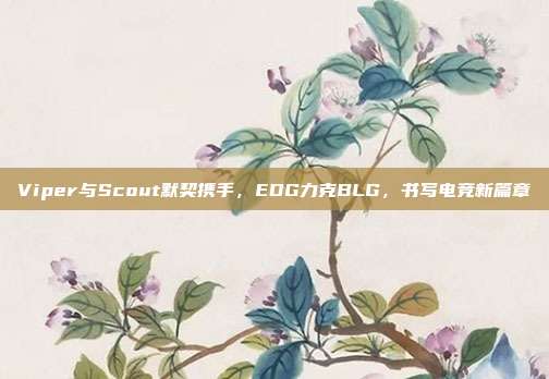 Viper与Scout默契携手，EDG力克BLG，书写电竞新篇章